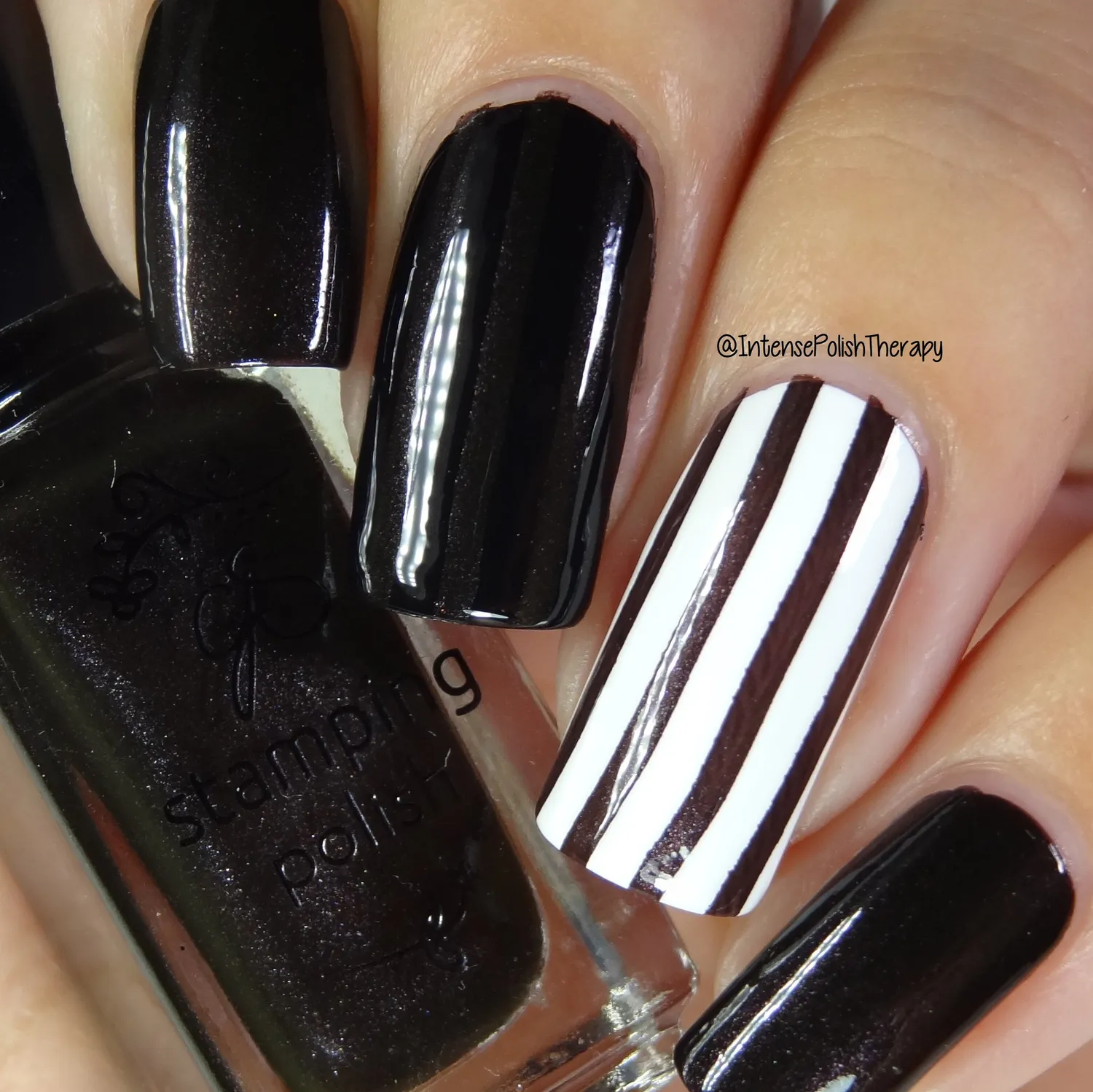 Clear Jelly Stamper 59 Medusa Hair stampinglak sort 5 ml