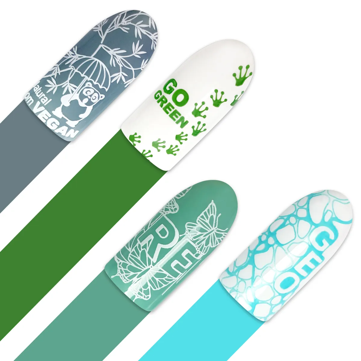 Moyra Stamping Plate 81 Greenity stampingplade