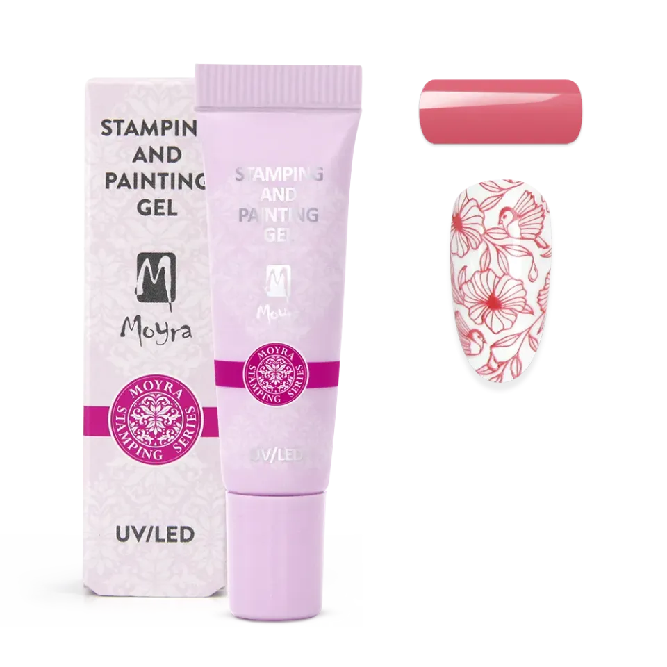 Moyra Stamping neglegel No. 14 Rose 7 g no-wipe