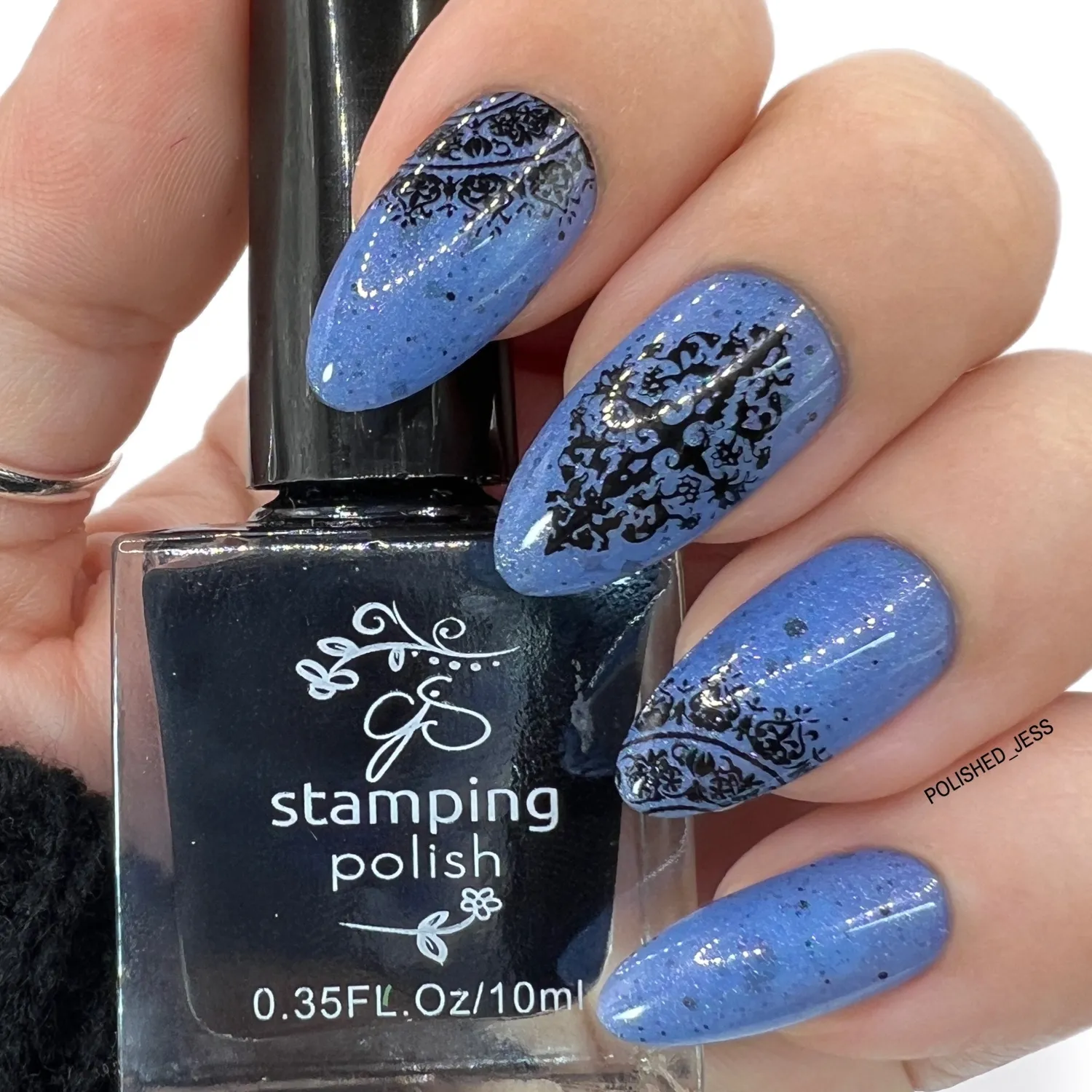 Clear Jelly Stamper CjS-246 French Mani stempelplade