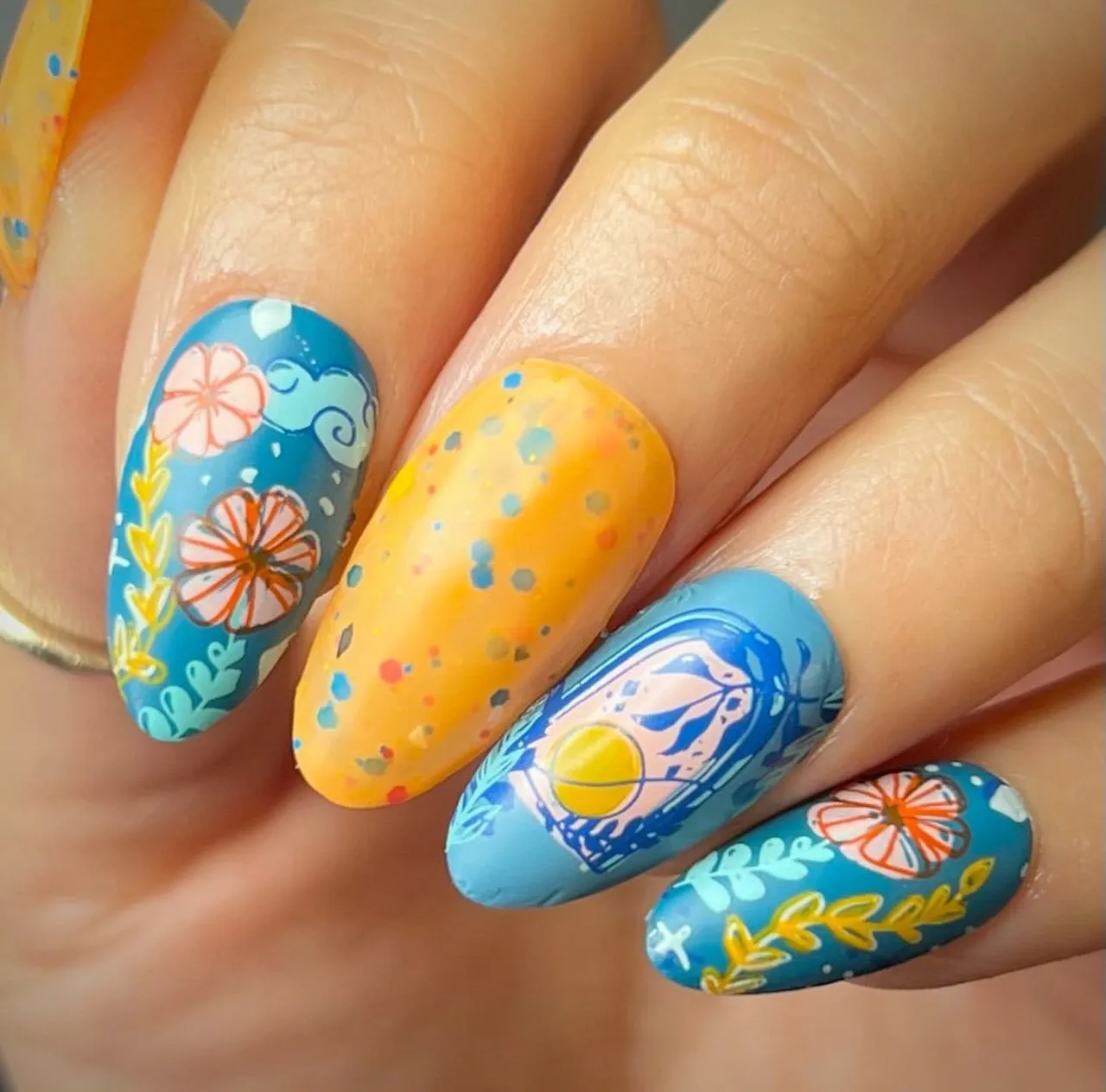 Clear Jelly Stamper CjSLC-97 Boho Vibes stempelplade stor boho
