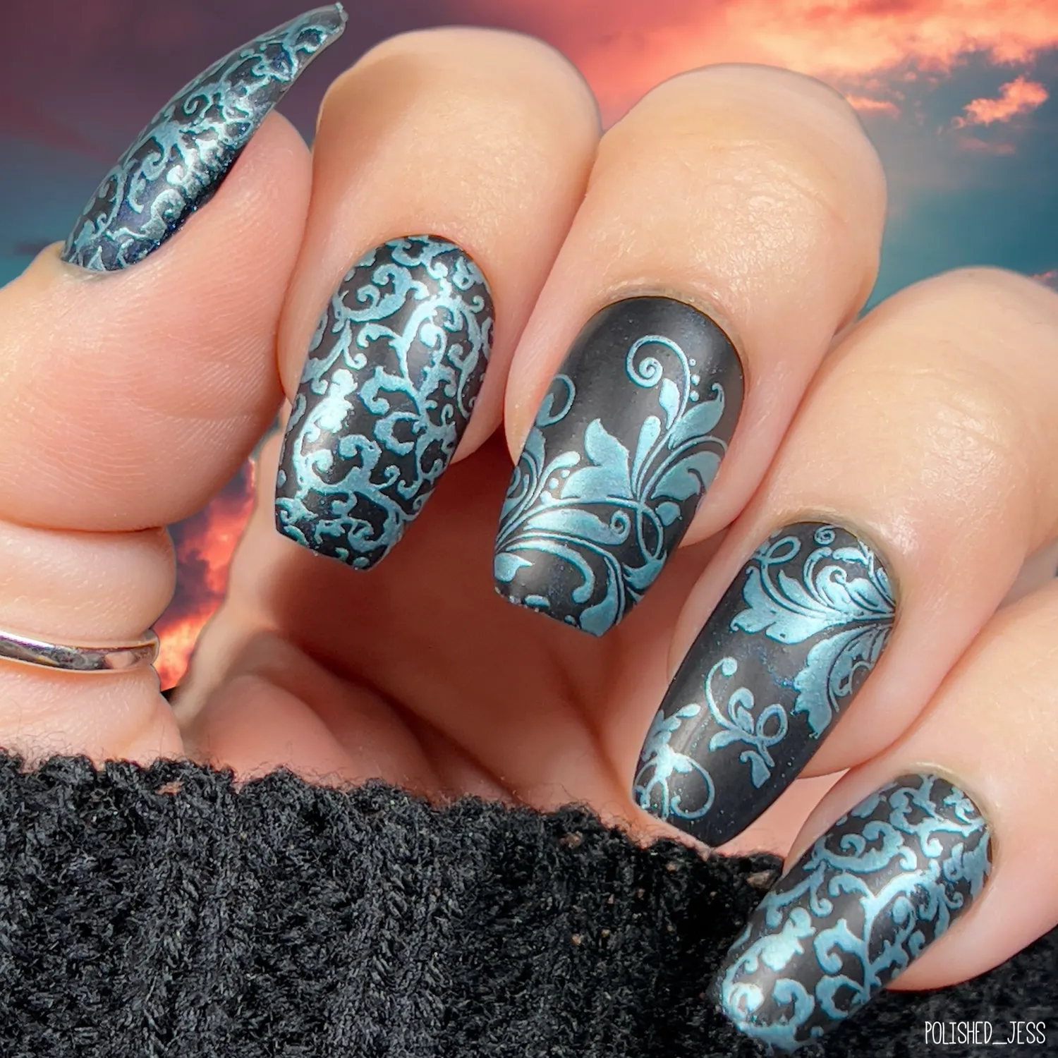 Clear Jelly Stamper Grunge Chic CjS-201 stampingplade blomster