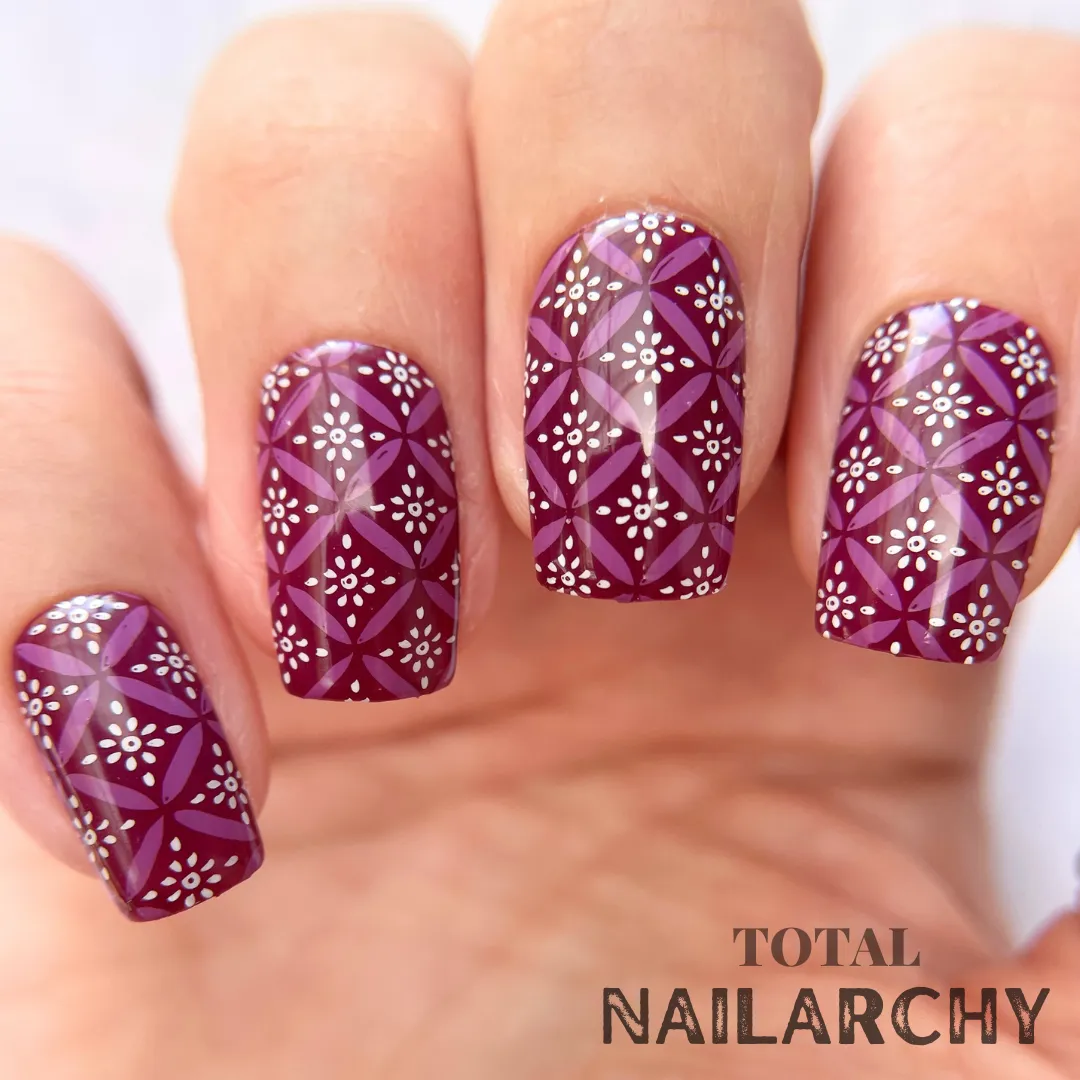 Clear Jelly Stamper CJS-339 Floral Baroque stampingplade