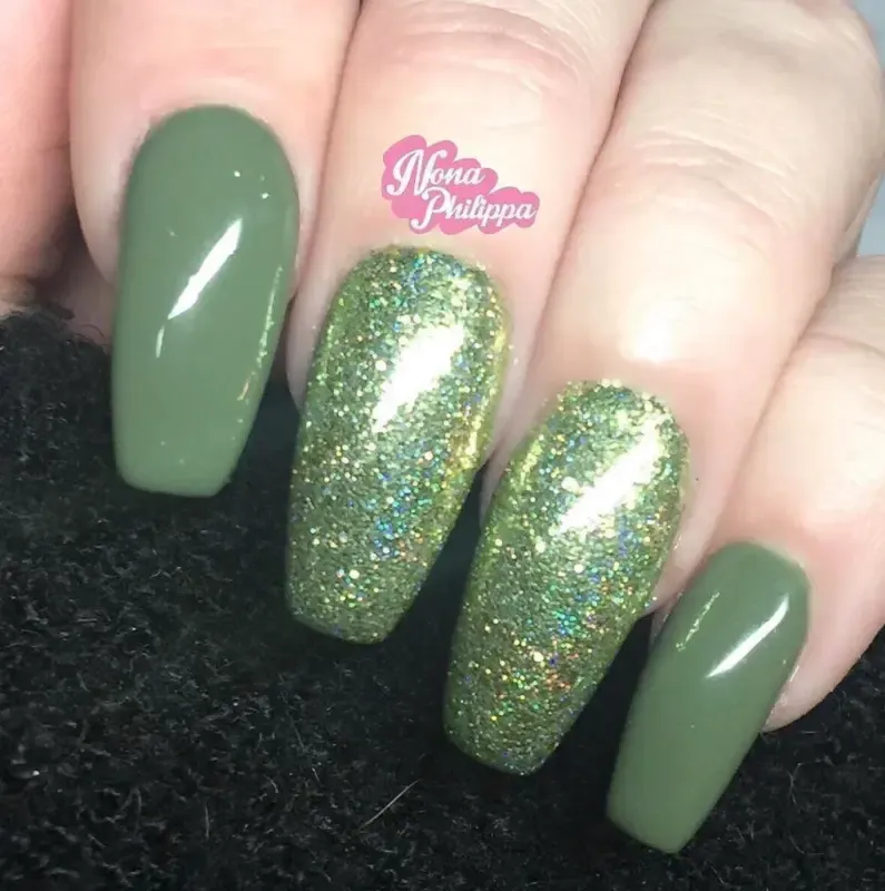 Beautystones Fiona negleglitter skinnende effekt til negle