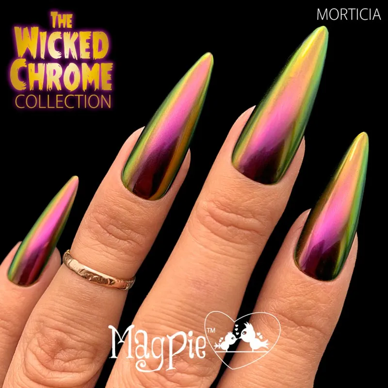 Indigo Nails Morticia Chrome neglepulver – spejl