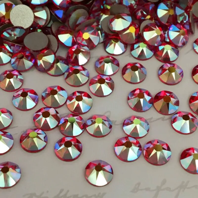 Beautystones Light Siam AB neglekrystaller