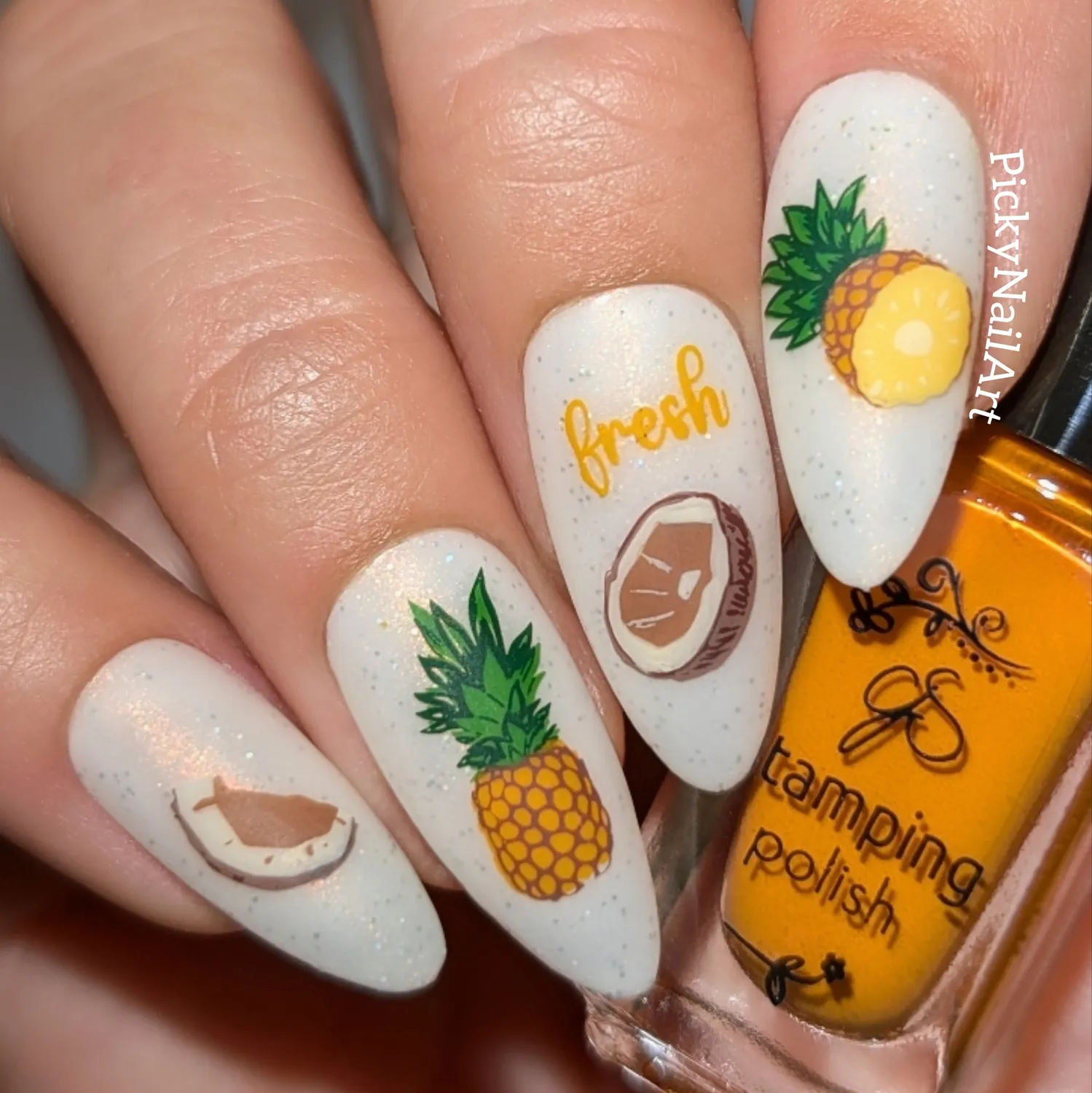 Clear Jelly Stamper CjS-359 Tropical Paradise stamping plade tropisk