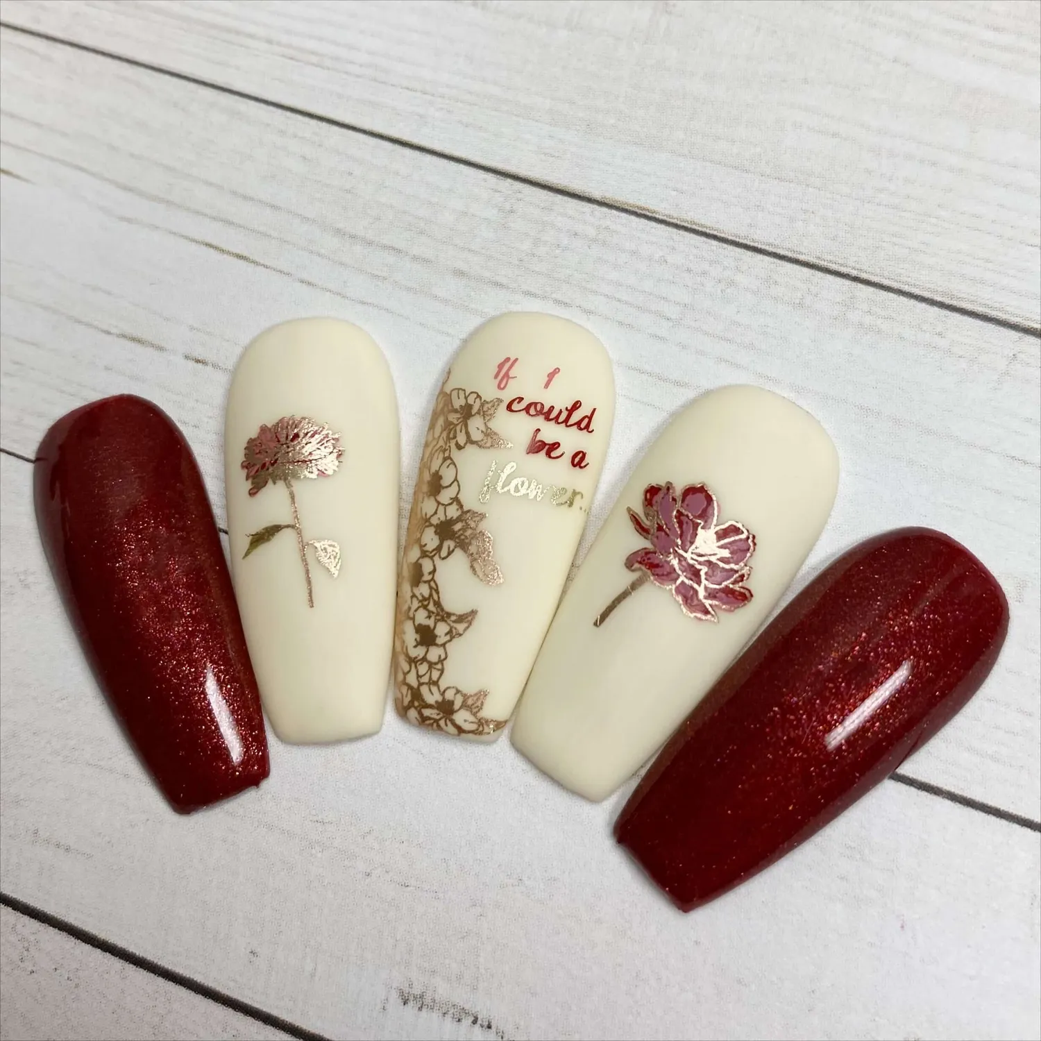 Clear Jelly Stamper If I Could be a Flower CjS-284 stempelplade