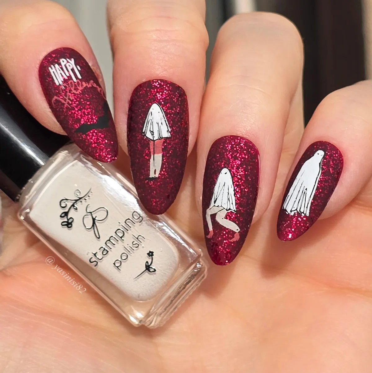 Clear Jelly Stamper Scary Night CjSH-123 stamping plade halloween