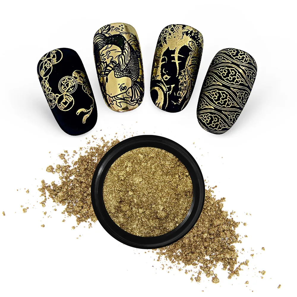 Moyra Mirror powder No. 06 Gold spejlpulver 1 g guld