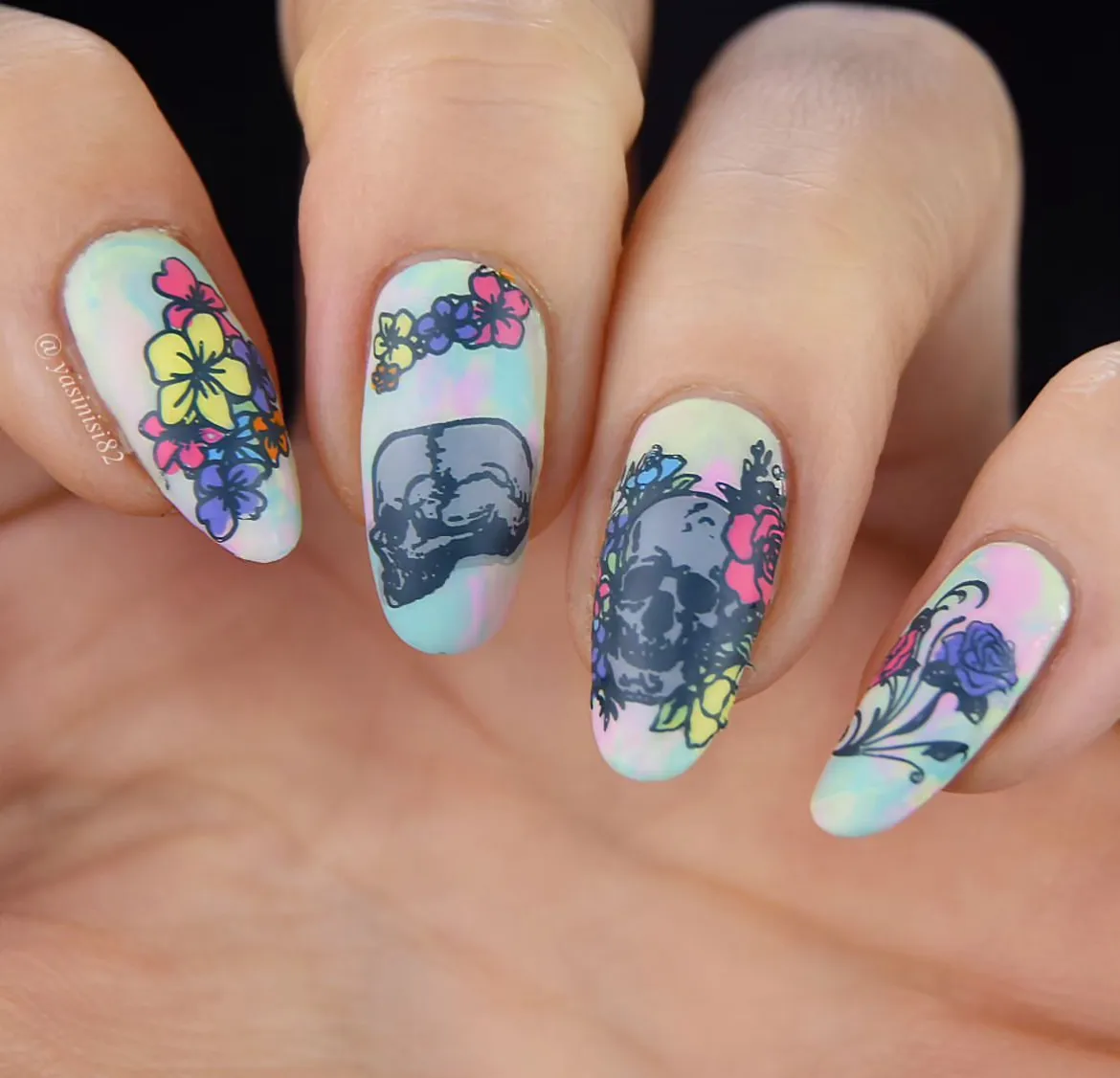 Clear Jelly Stamper Romantic Rebel LC-31 stampingplade blomst