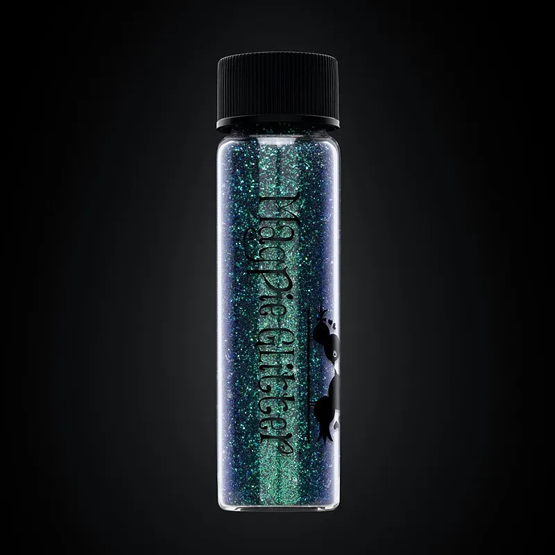 Indigo Nails Jackie Glitter negleglitter rosa