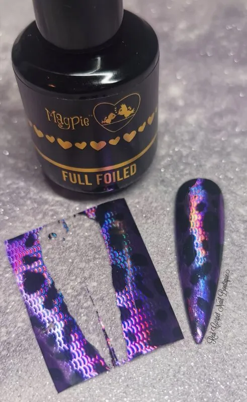 Indigo Nails Tommy neglefolie transfer med mønster