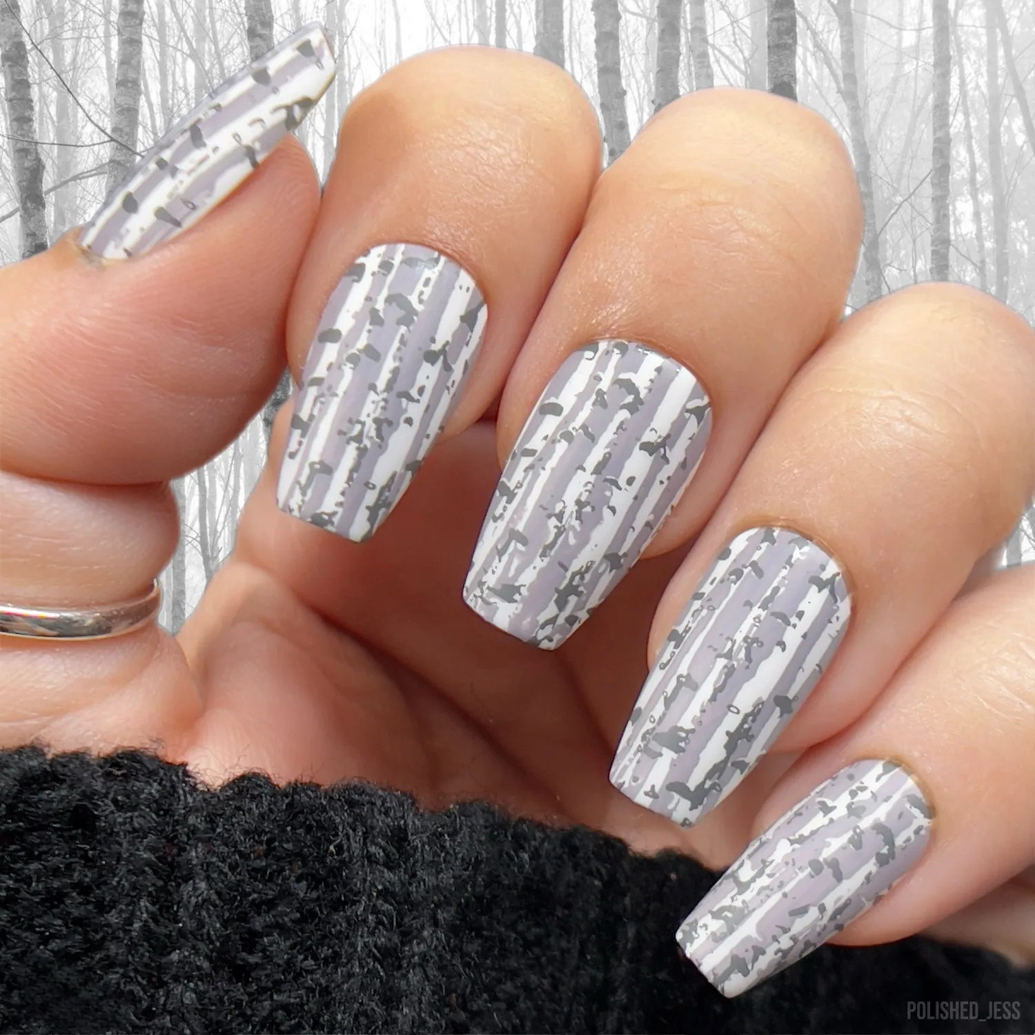 Clear Jelly Stamper Texture Essentials CjS-69 stampingplade natur