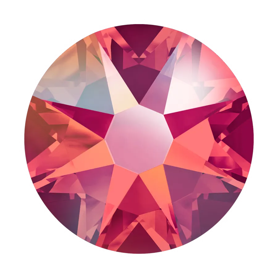 Beautystones Light Siam AB neglekrystaller