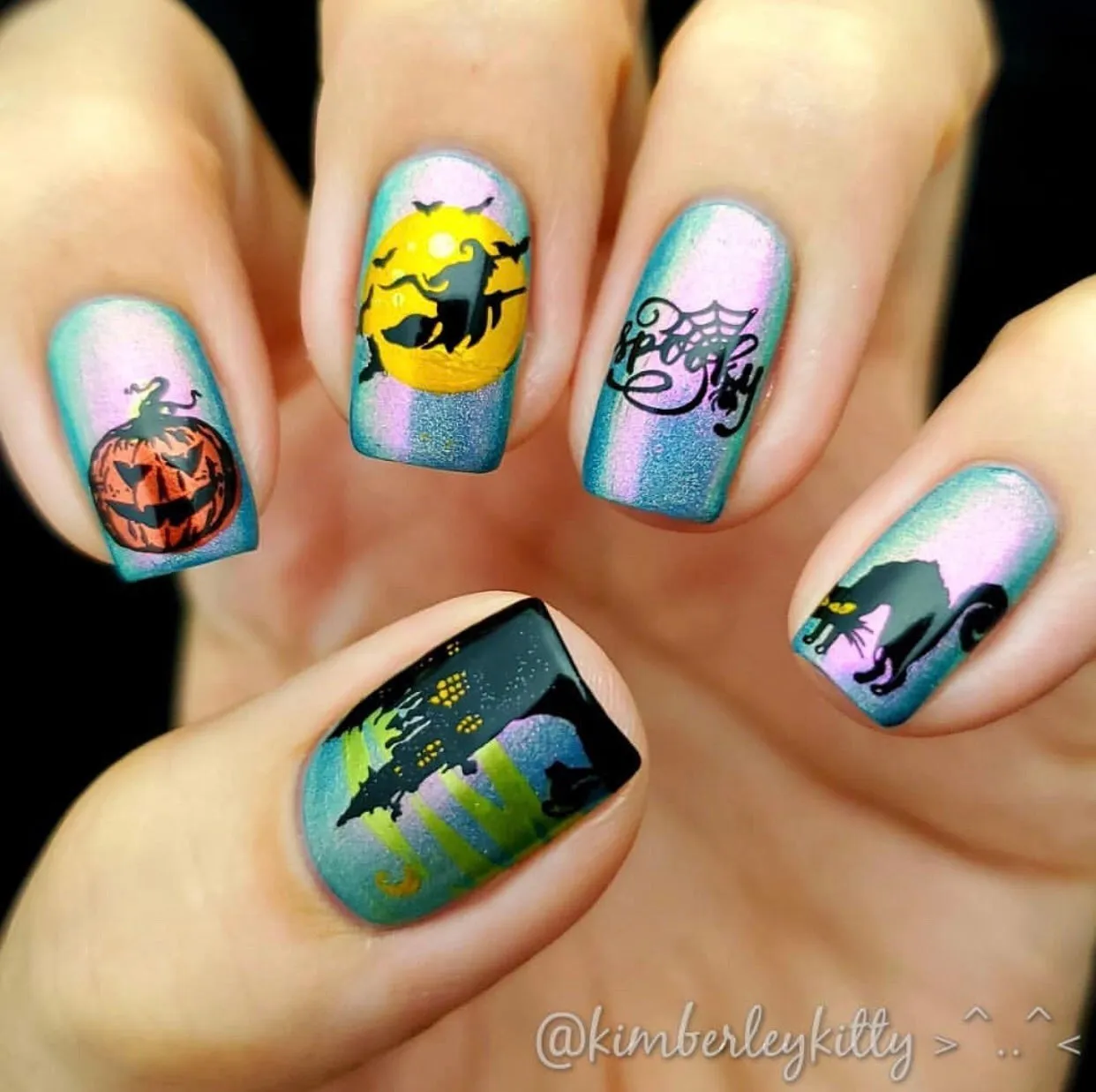 Clear Jelly Stamper Be-Witched CjSH-36 stamping plade halloween