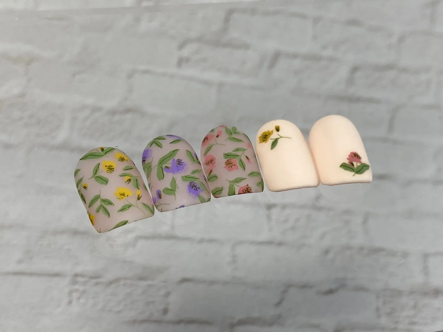 Clear Jelly Stamper CjS-409 Petals in Pattern stamping plade blomster