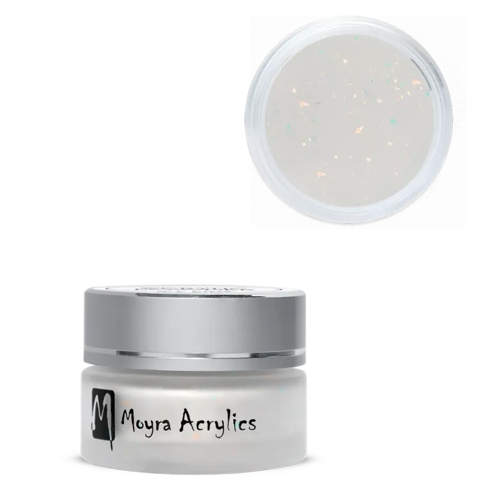 Moyra Acrylic Magic Milky White akrylpulver peach