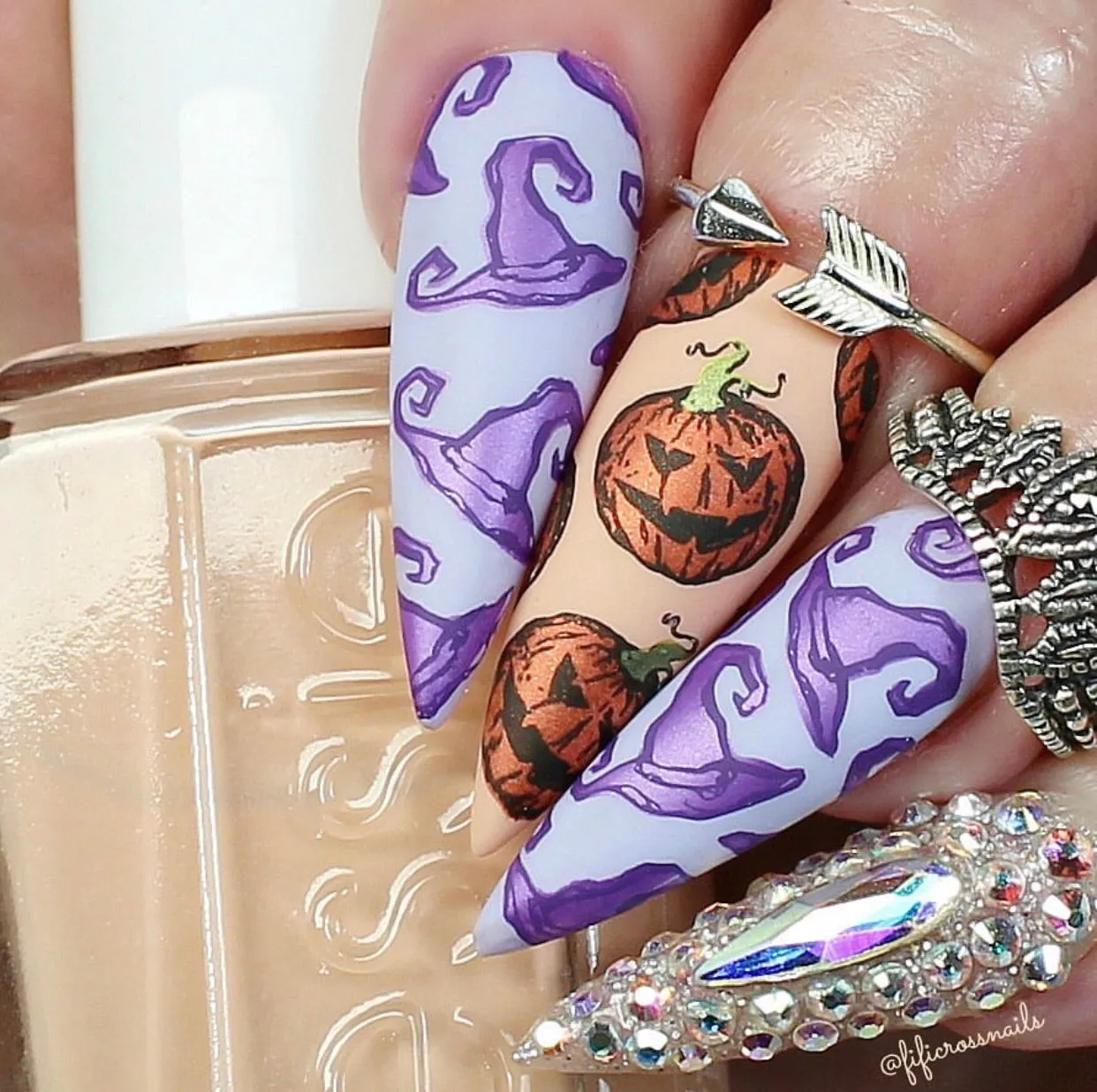 Clear Jelly Stamper Be-Witched CjSH-36 stamping plade halloween