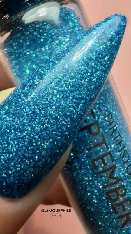 Indigo Nails Beautystones September Glitter neglepynt mix