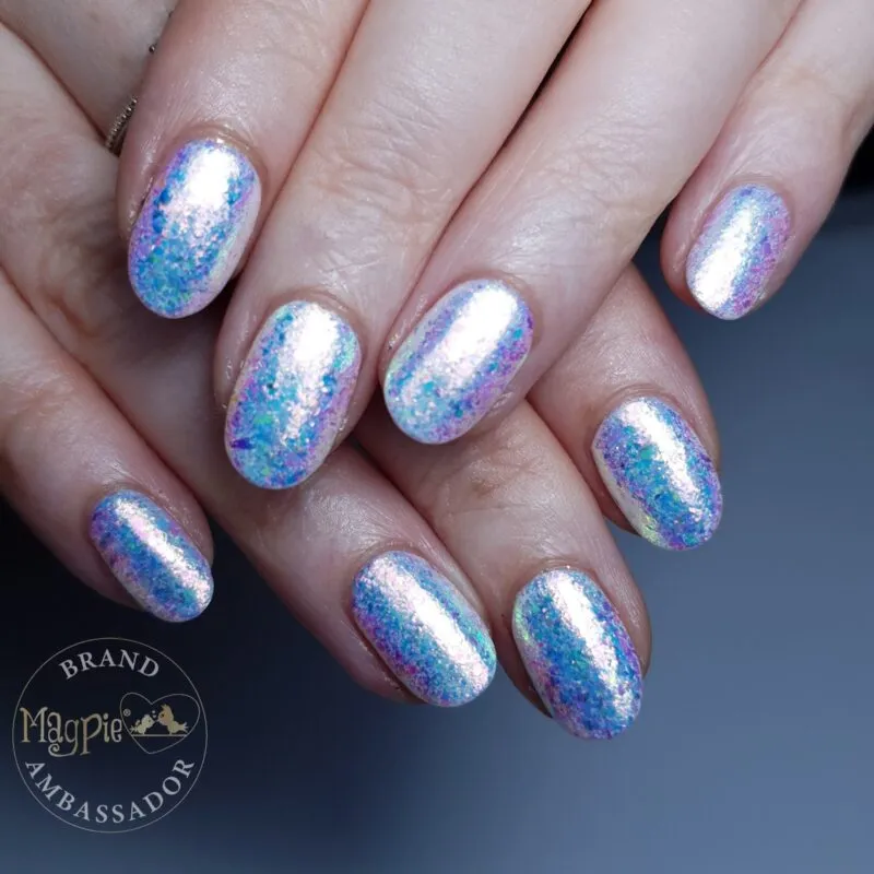 Indigo Nails Clarabelle Flakes neglepynt