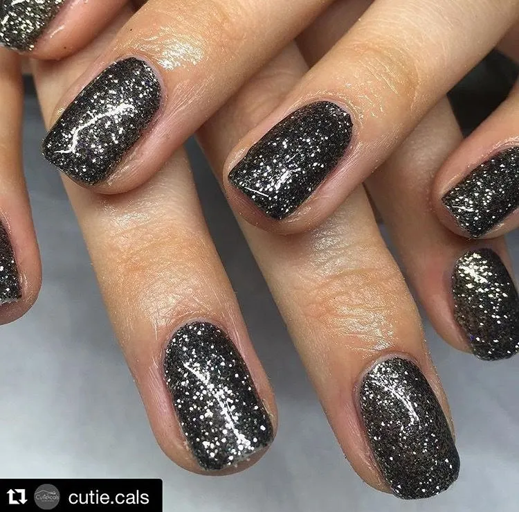 Indigo Nails Beautystones Grace glitter til negle champagne