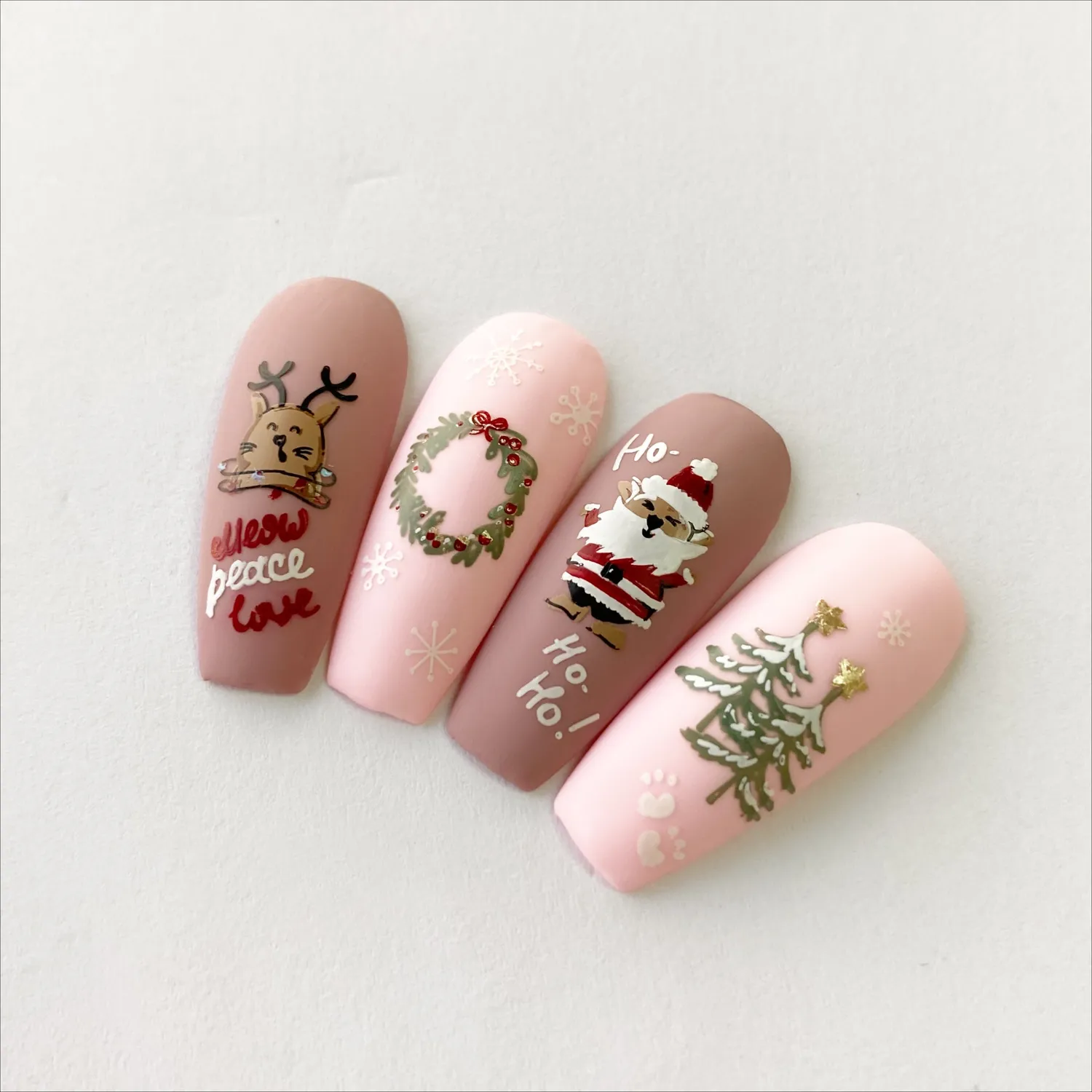 Clear Jelly Stamper Catmas CjSC-67 stamping plade 8x8 cm kattejul