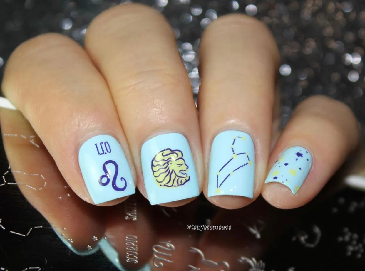 Clear Jelly Stamper CjSZ-01 Stjernetegn stamping plade zodiac
