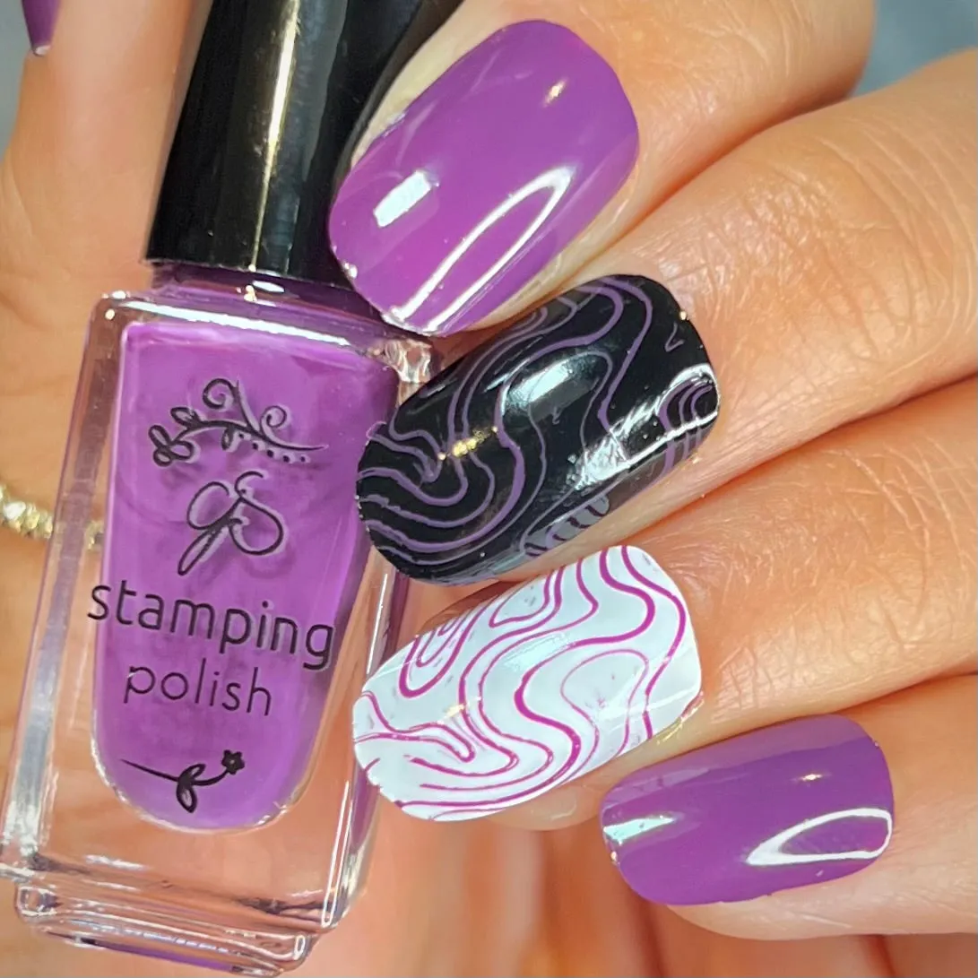 Clear Jelly Stamper 170 stampinglak lilla 5 ml ametyst