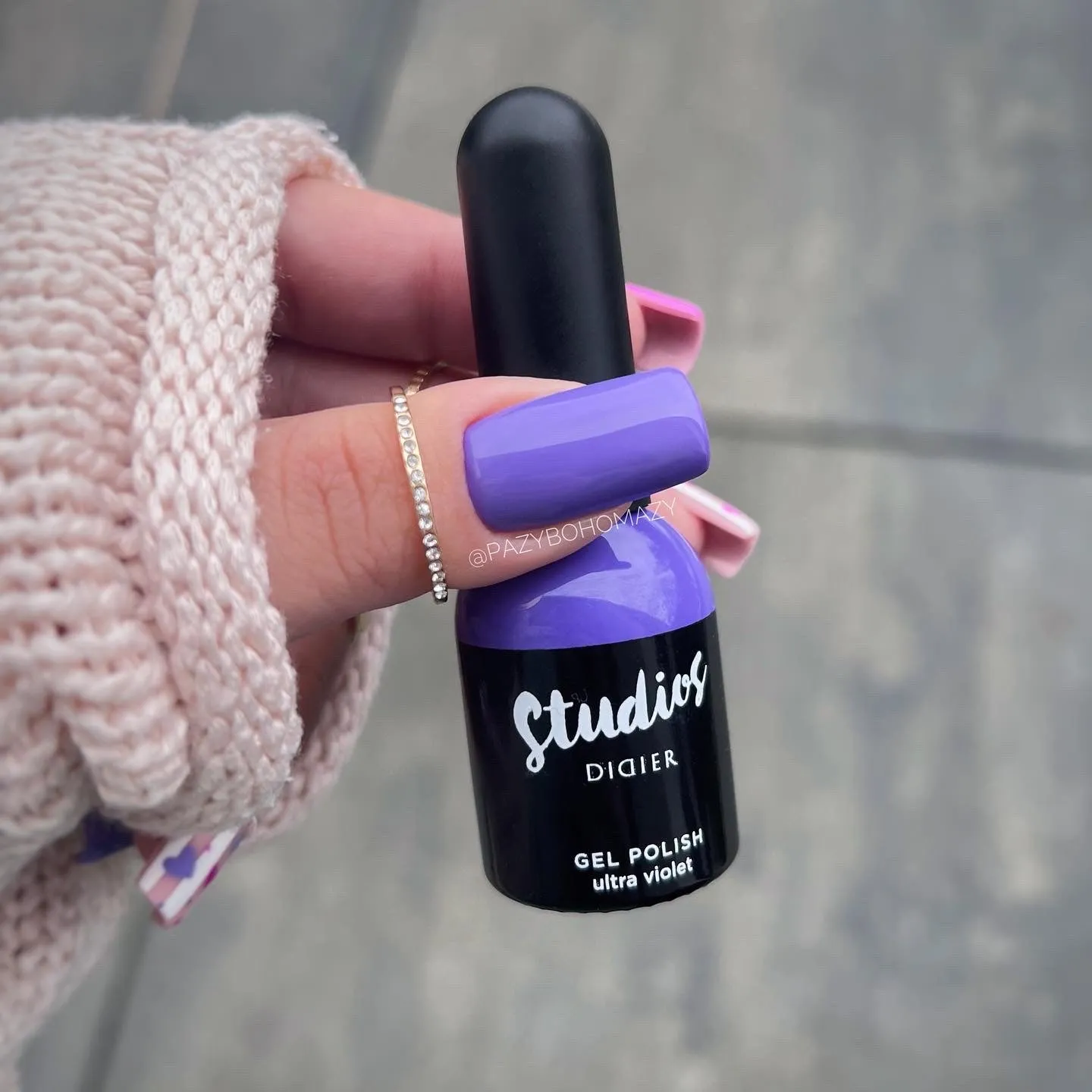 Studios Didier Ultra Violet gellak glitter