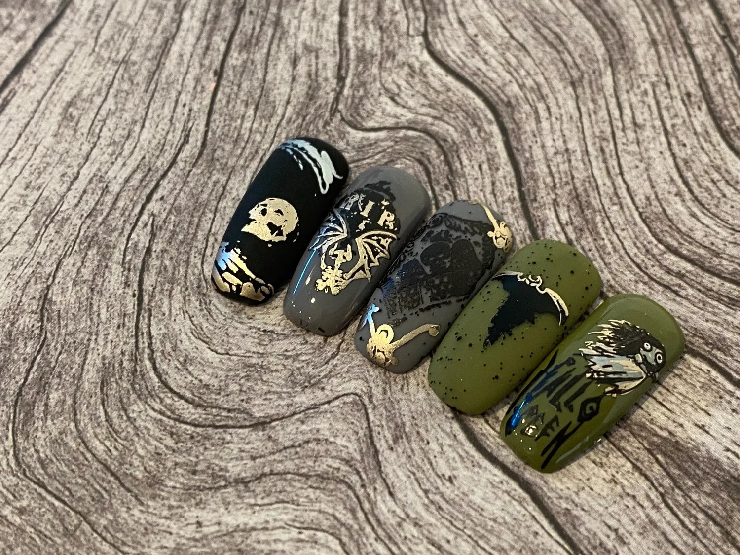 Clear Jelly Stamper CjSH-67 Grunge Halloween stampingplade