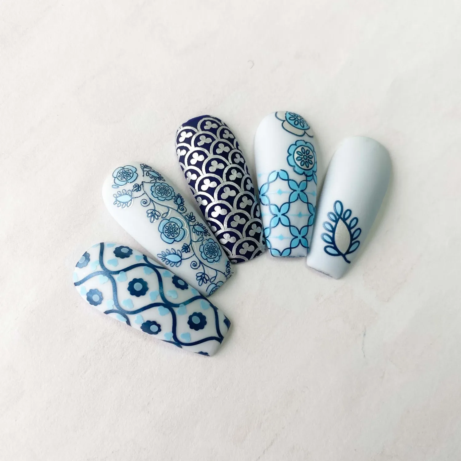 Clear Jelly Stamper XL-Three CjS-XL-THREE negleplade floral