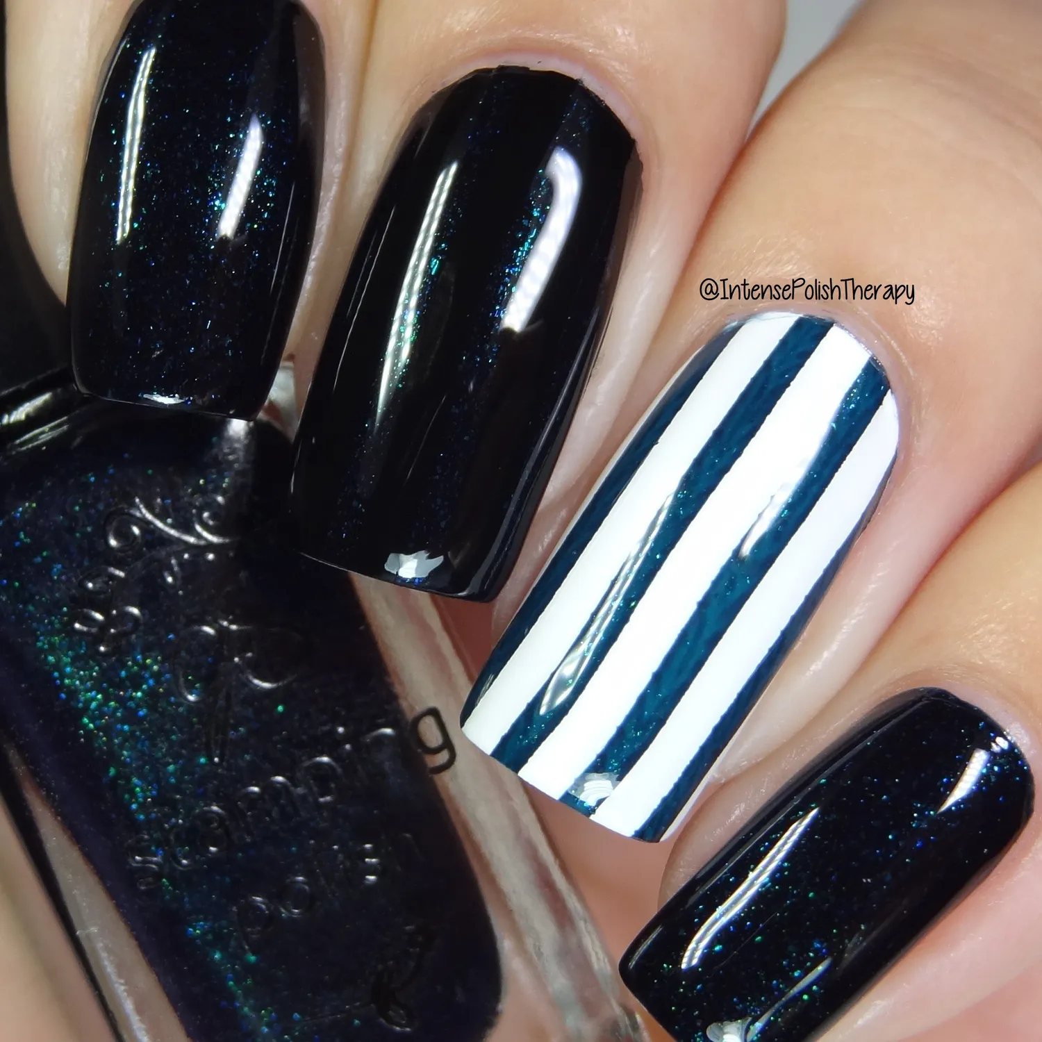 Clear Jelly Stamper 58 Abyss stamping lak grøn 5 ml