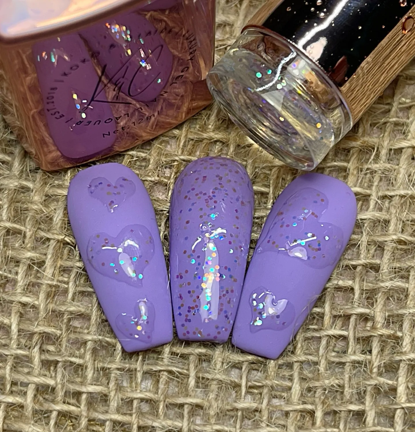 Clear Jelly Stamper Angel Shine topcoat 12 ml HEMA-free glimmer