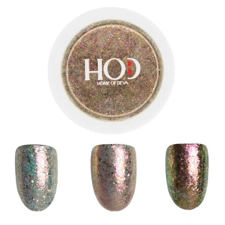 Mline Beauty Metal Flakes 2 negleflager metallisk