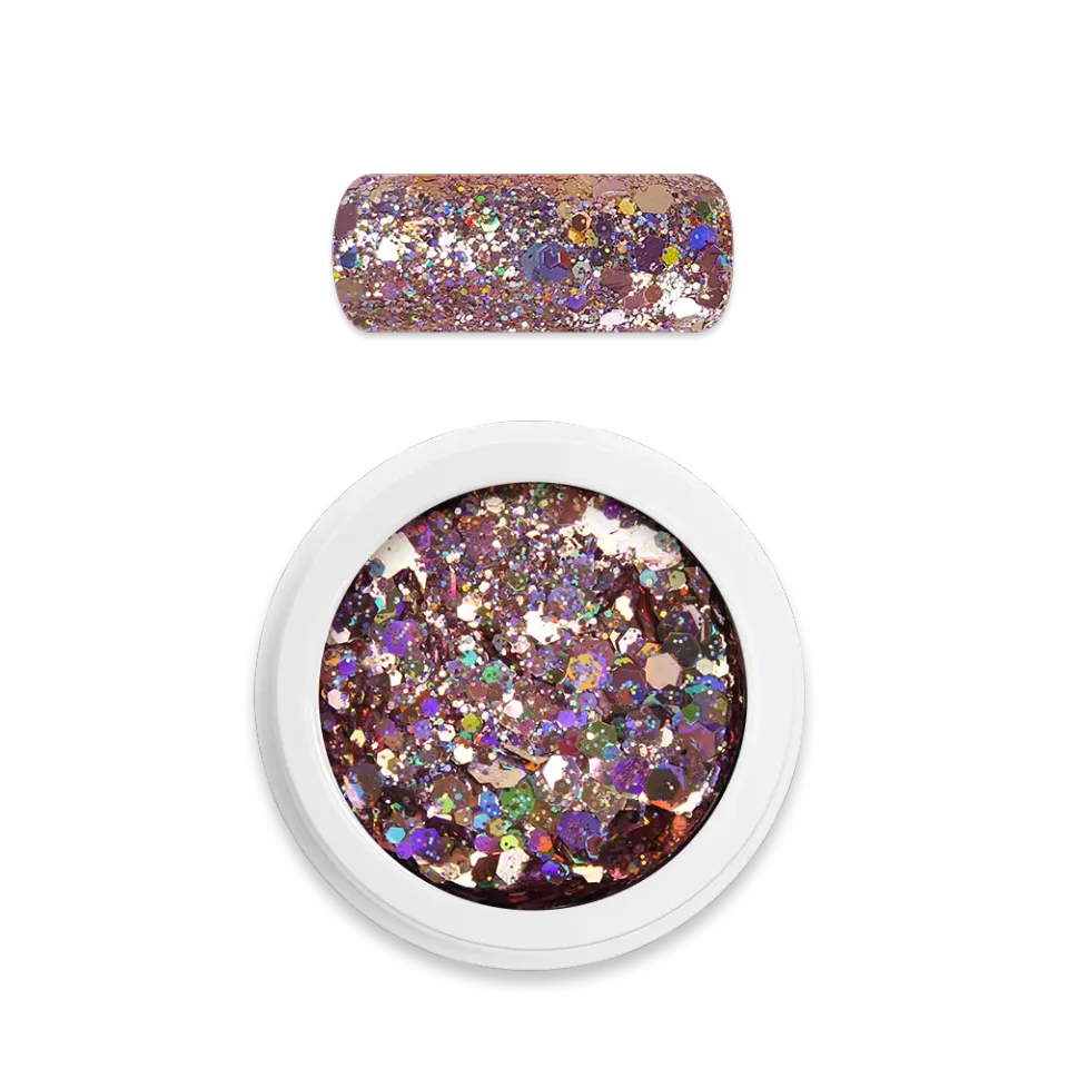 Moyra Holo Glitter Mix No. 06 negleglitter 1 g rose gold