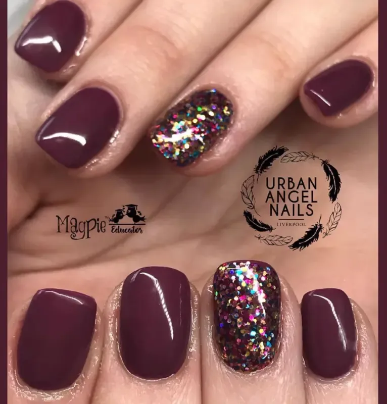 Indigo Nails Sophie Glitter negleglitter fin glans