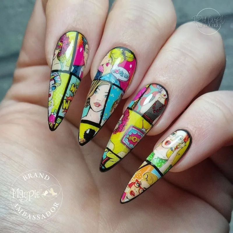 Indigo Nails Beautystones Zac folie til negledesign