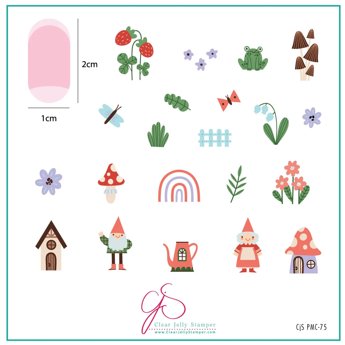 Clear Jelly Stamper Plate of the Month april 2023 stamping sæt 2-pak