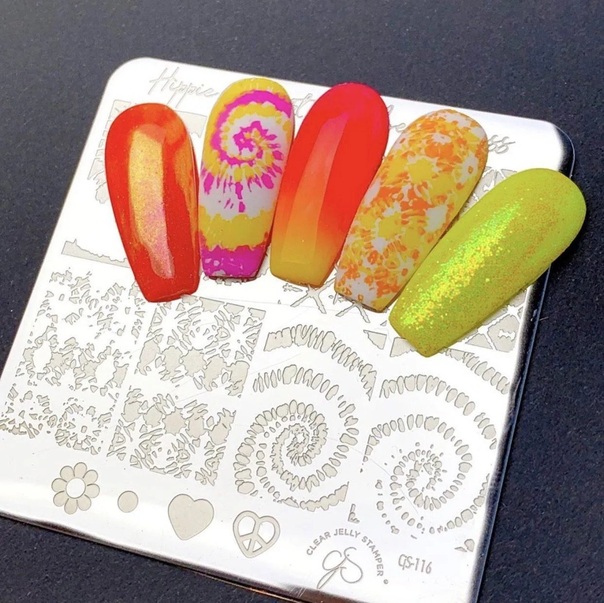 Clear Jelly Stamper CjS-116 Lil Boho Life stampingplade boho