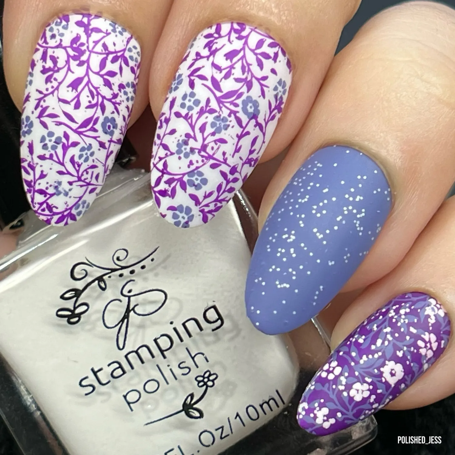 Clear Jelly Stamper CJS-339 Floral Baroque stampingplade