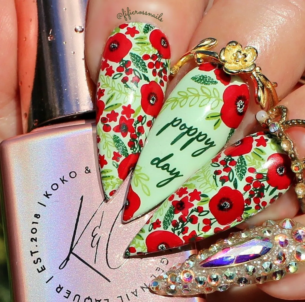 Clear Jelly Stamper CjSH-71 Poppy Day stempelplade valmue