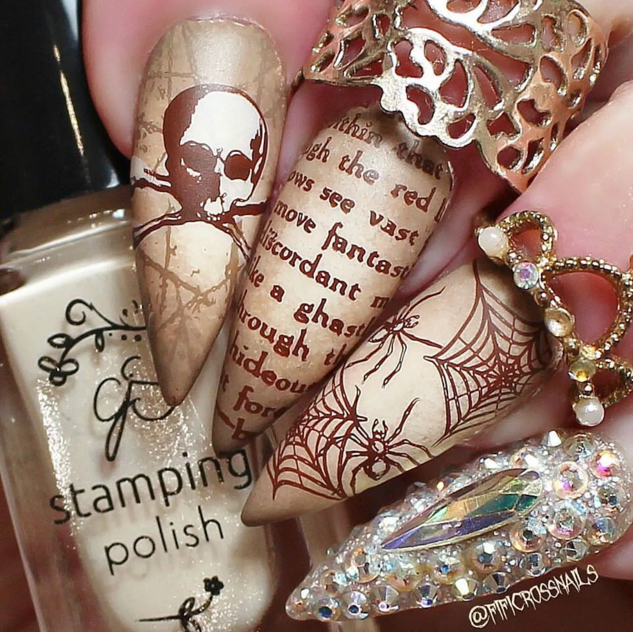 Clear Jelly Stamper CjSH-24 Wicked Halloween stampingplade 14x9 cm
