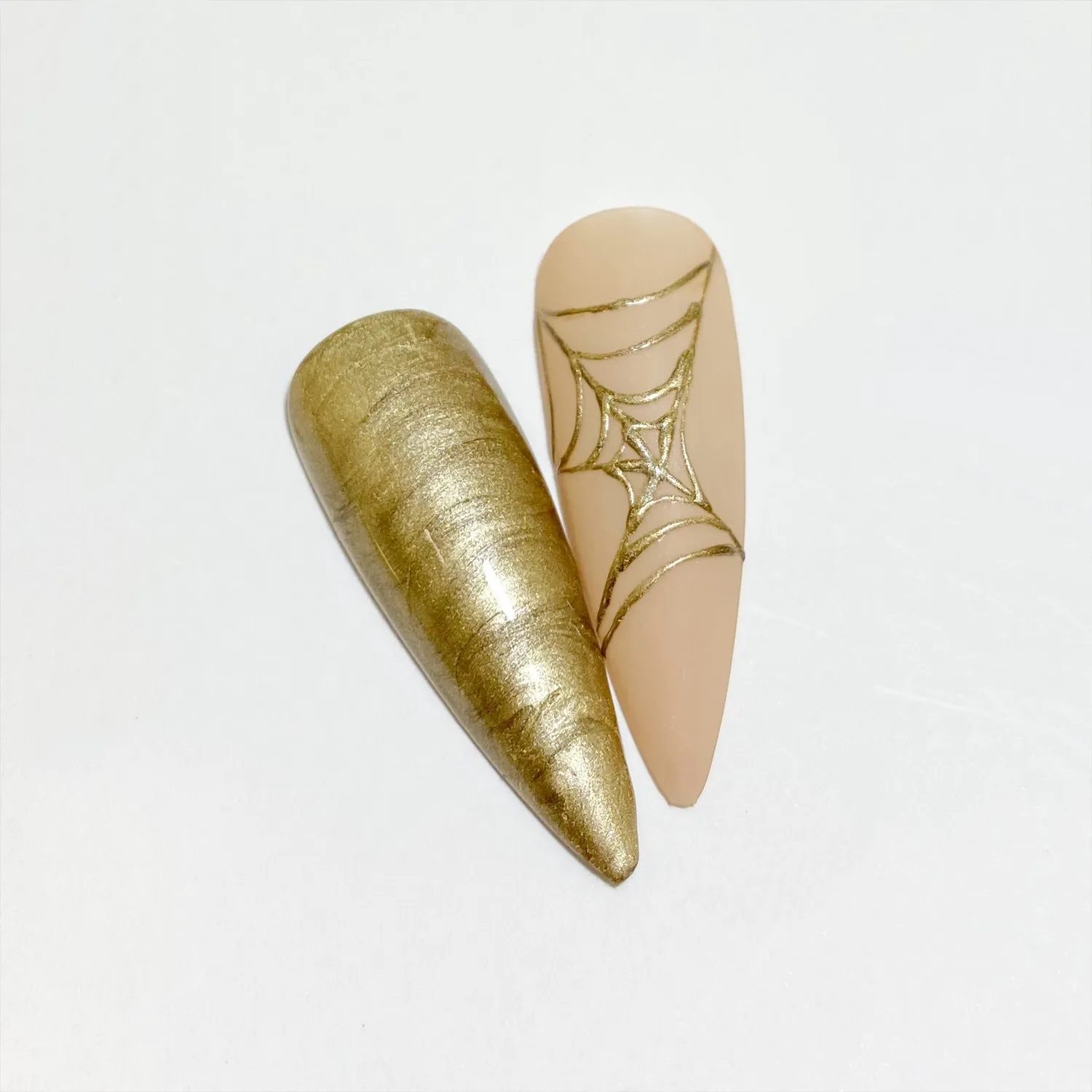 Clear Jelly Stamper Metallic negle gel guld metallisk