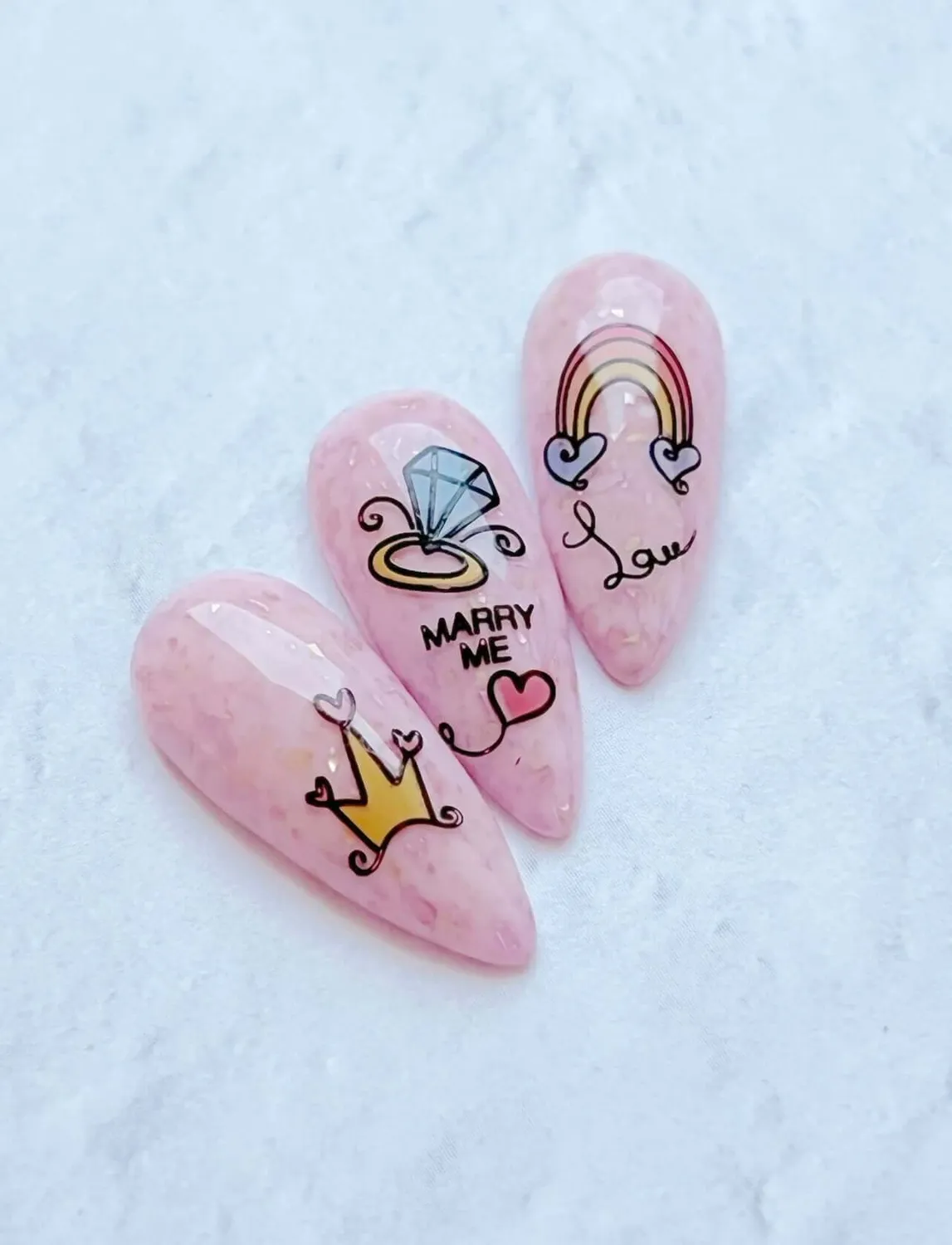Clear Jelly Stamper Sweet Love CjSV-38 stempelplade valentine