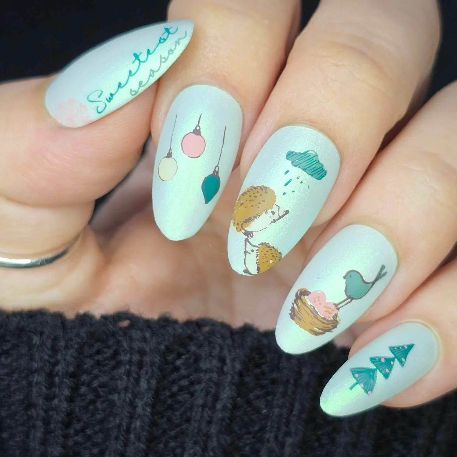Clear Jelly Stamper CjSC-32 Sweetest Season stamping plade dyr 14,5 cm