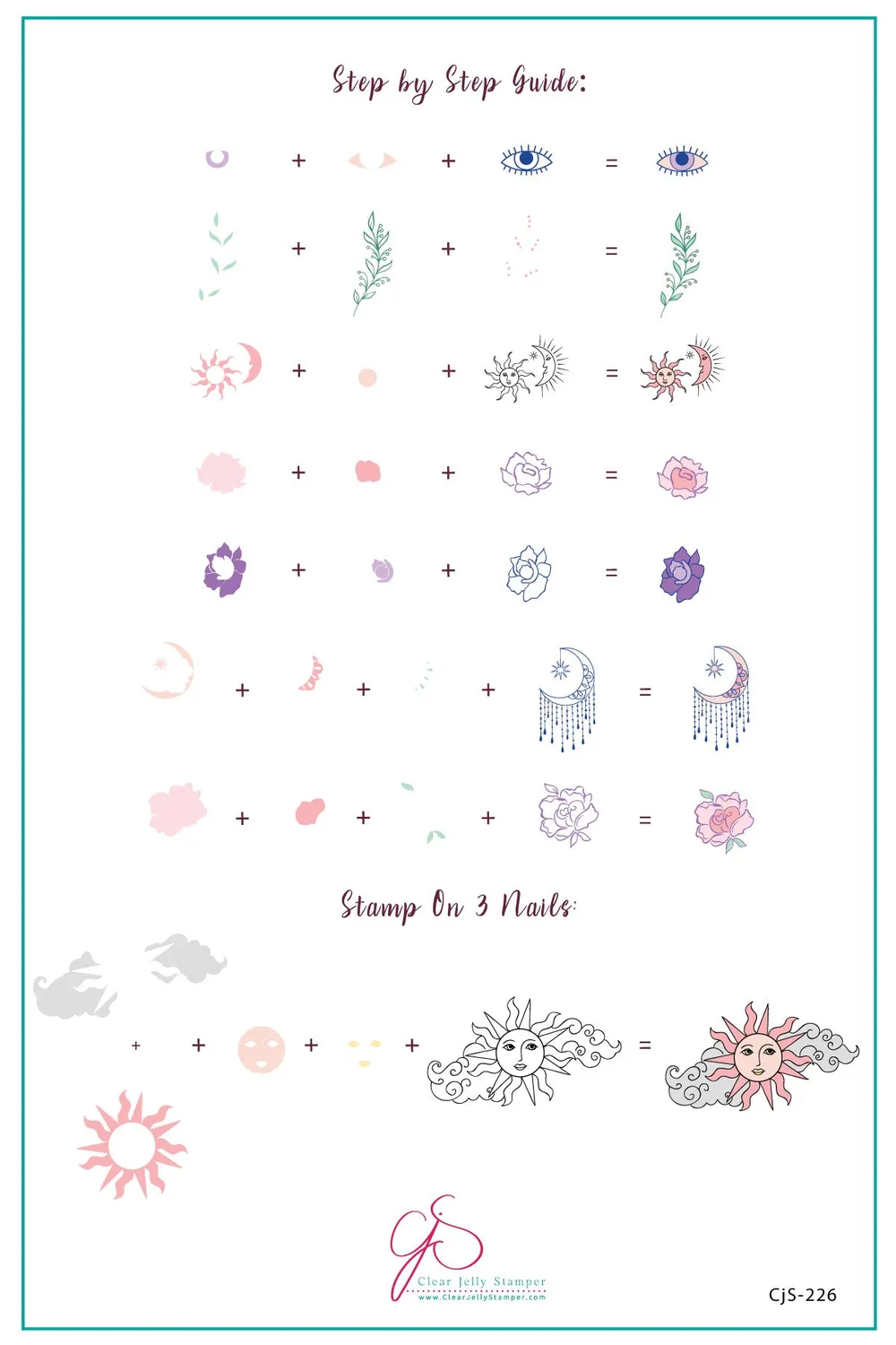 Clear Jelly Stamper A-Mystic-Mazing CjS-226 stampingplade