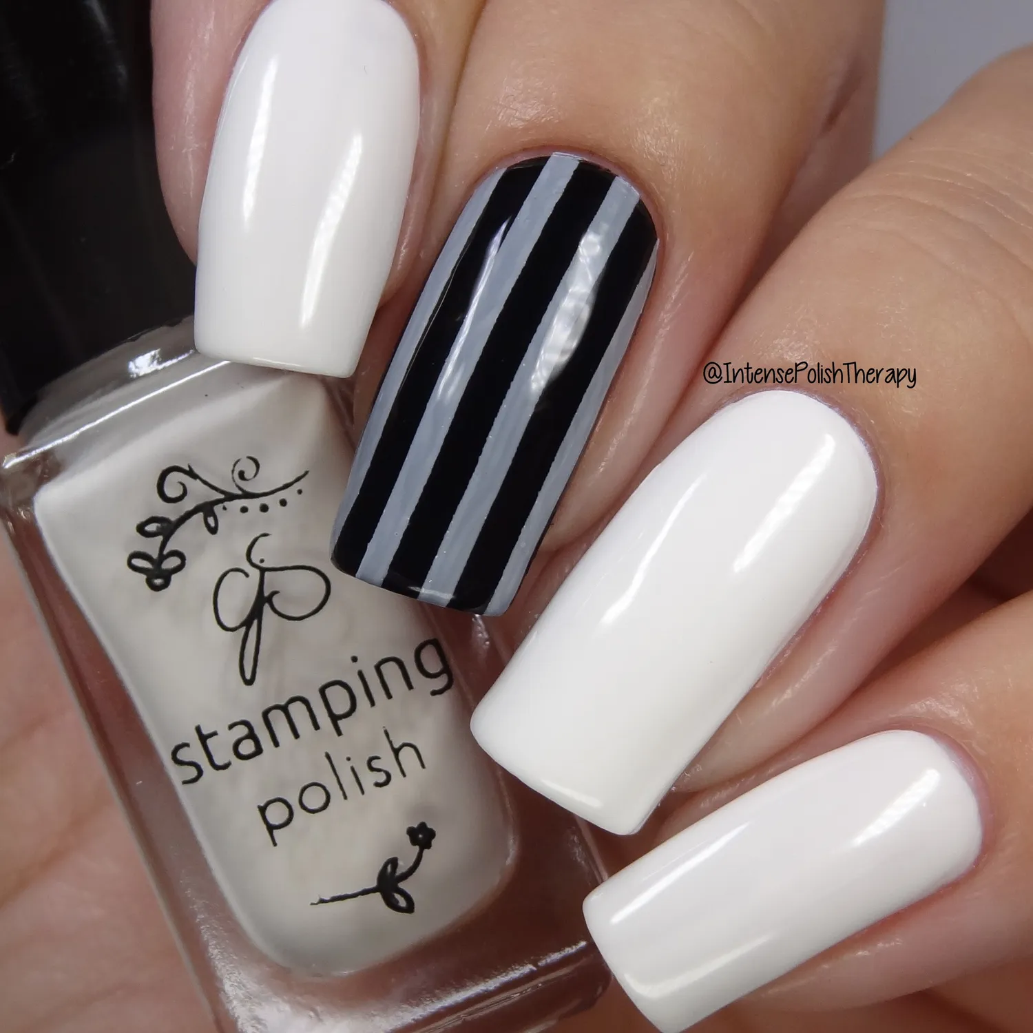 Clear Jelly Stamper 93 Negligee neglelak hvid 5 ml
