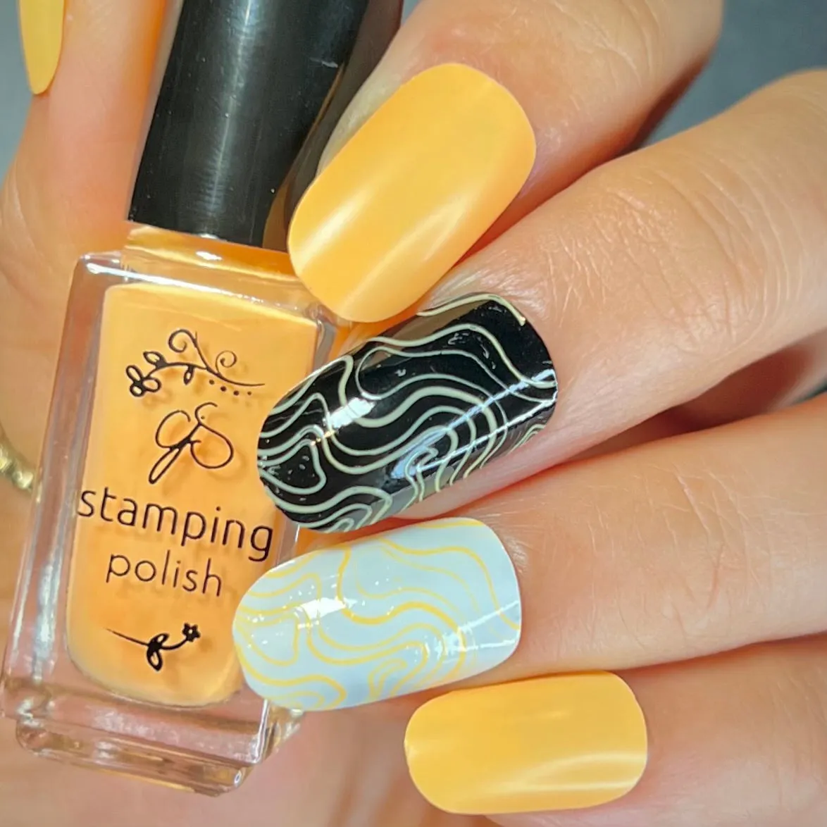 Clear Jelly Stamper 210 Peach Parfait stamping lak 5 ml fersken