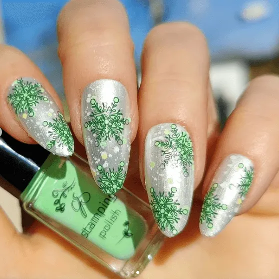 Clear Jelly Stamper CjSC-86 Frosty Forest stampingplade vinter